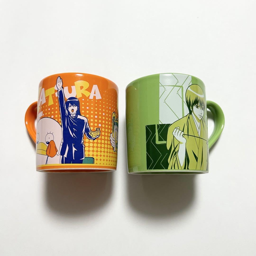 Amazon | 銀魂 マグカップ コップ 坂田銀時 土方十四郎 沖田総悟 桂